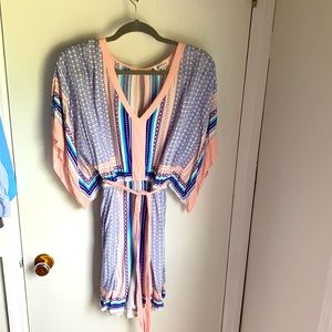 Kimono style sun dress